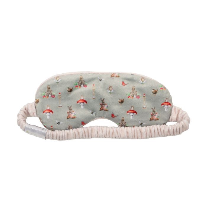 'Garden Friends' Mouse & Garden Animal Luxury Eye Mask - Wrendale Designs