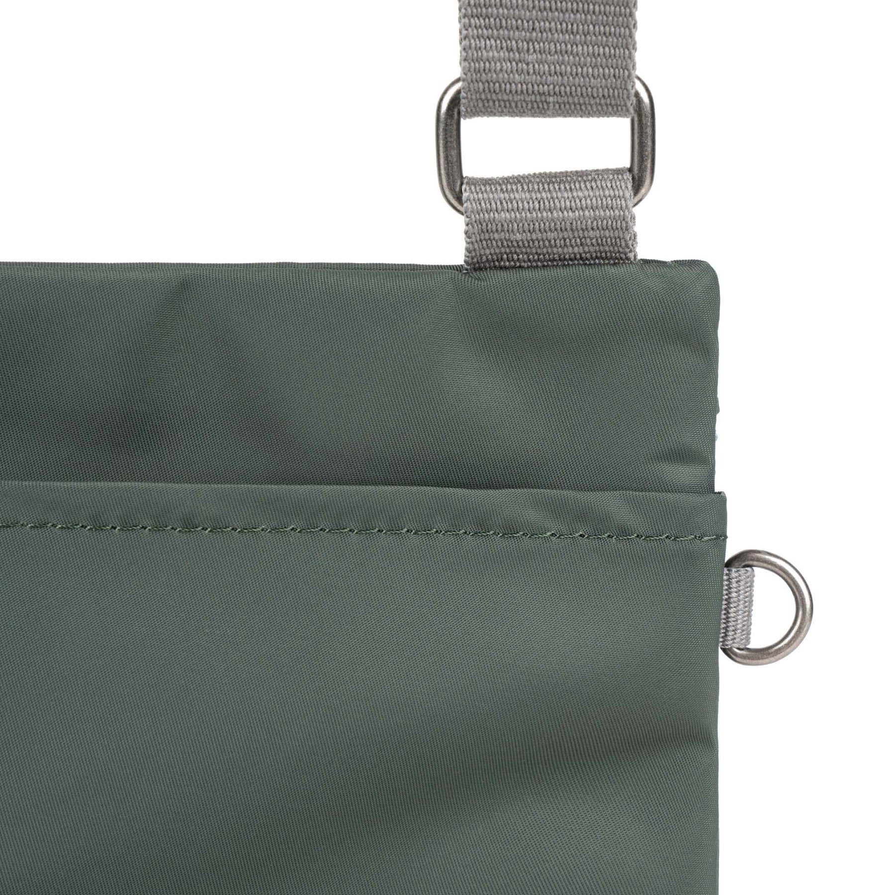 Roka CHELSEA B - MEDIUM Crossbody Bag -Recycled Nylon - Thyme