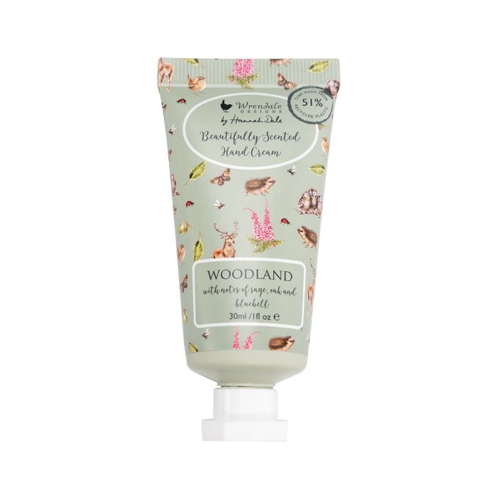 'Woodland' Owl & Hedgehog Mini Hand Cream - Wrendale Designs