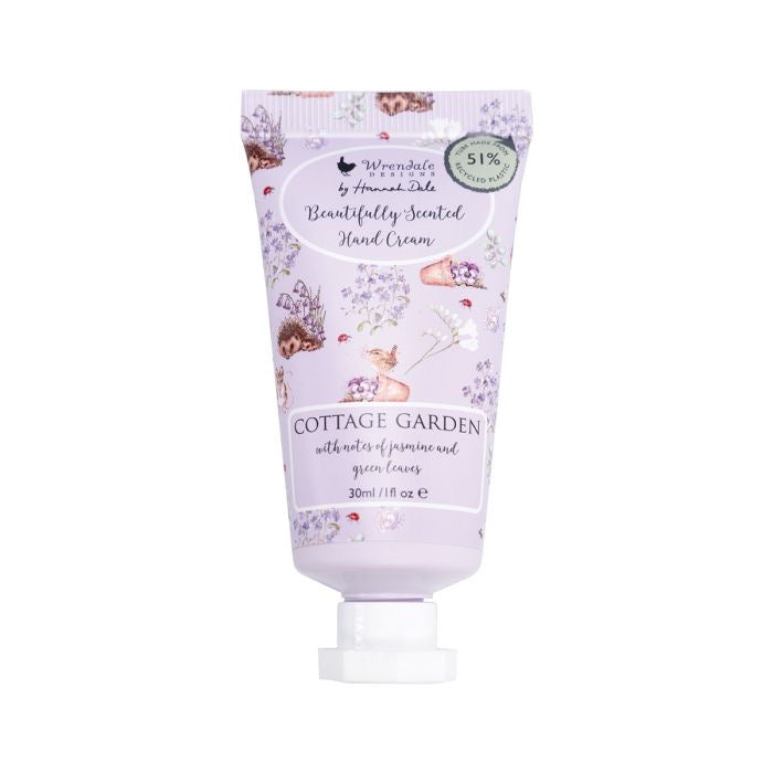 'Cottage Garden' Hedgehog Mini Hand Cream - Wrendale Designs