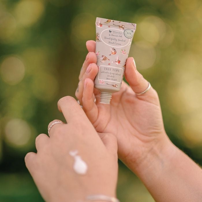 'Tree Tops' Bird Mini Hand Cream - Wrendale Designs