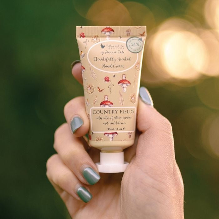 'Country Fields' Mouse Mini Hand Cream - Wrendale Designs