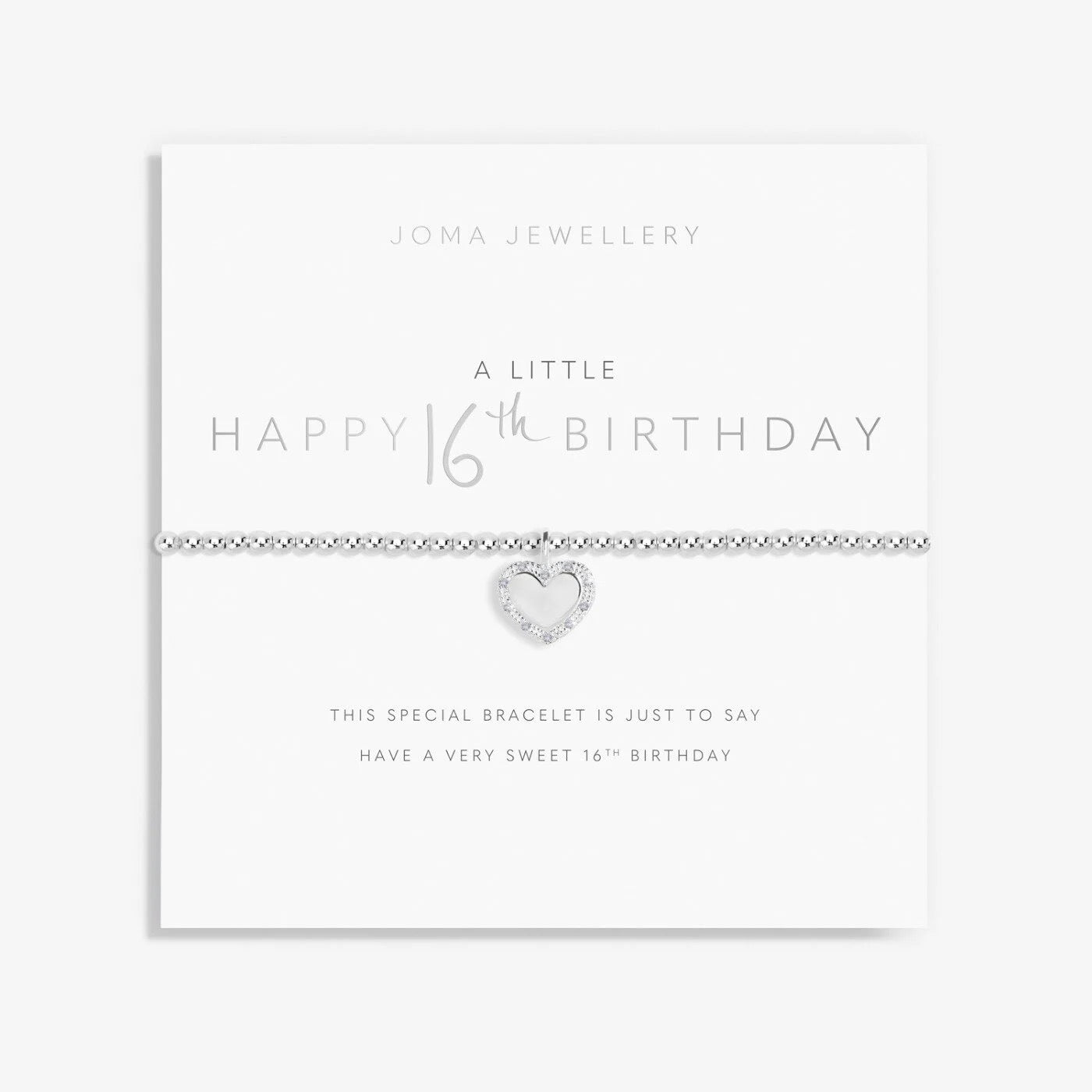 Joma Jewellery A Little Happy 16th Birthday Bracelet