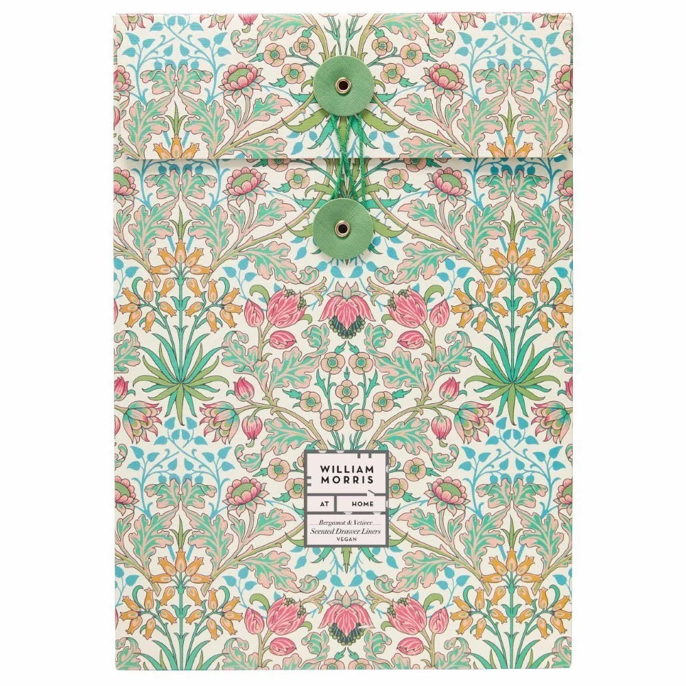 William Morris at Home - Golden Lily Scented Drawer Liners - Pack of 5