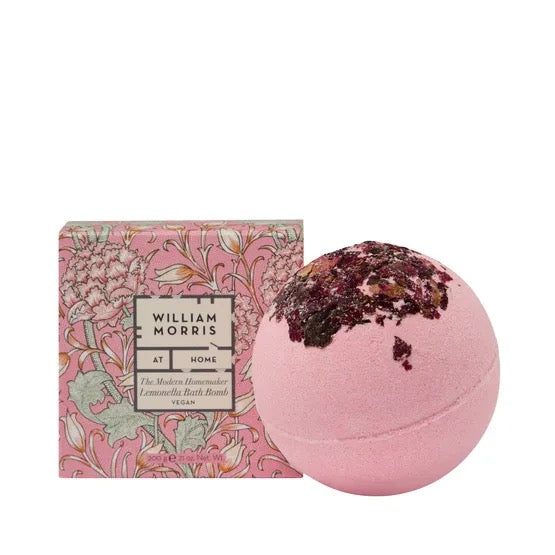 William Morris at Home The Modern Homemaker - Rose Petal Bath Bomb - 200g