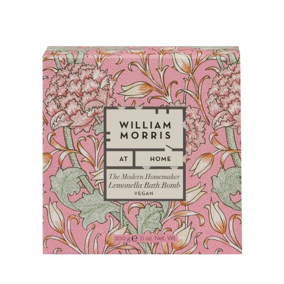 William Morris at Home The Modern Homemaker - Rose Petal Bath Bomb - 200g