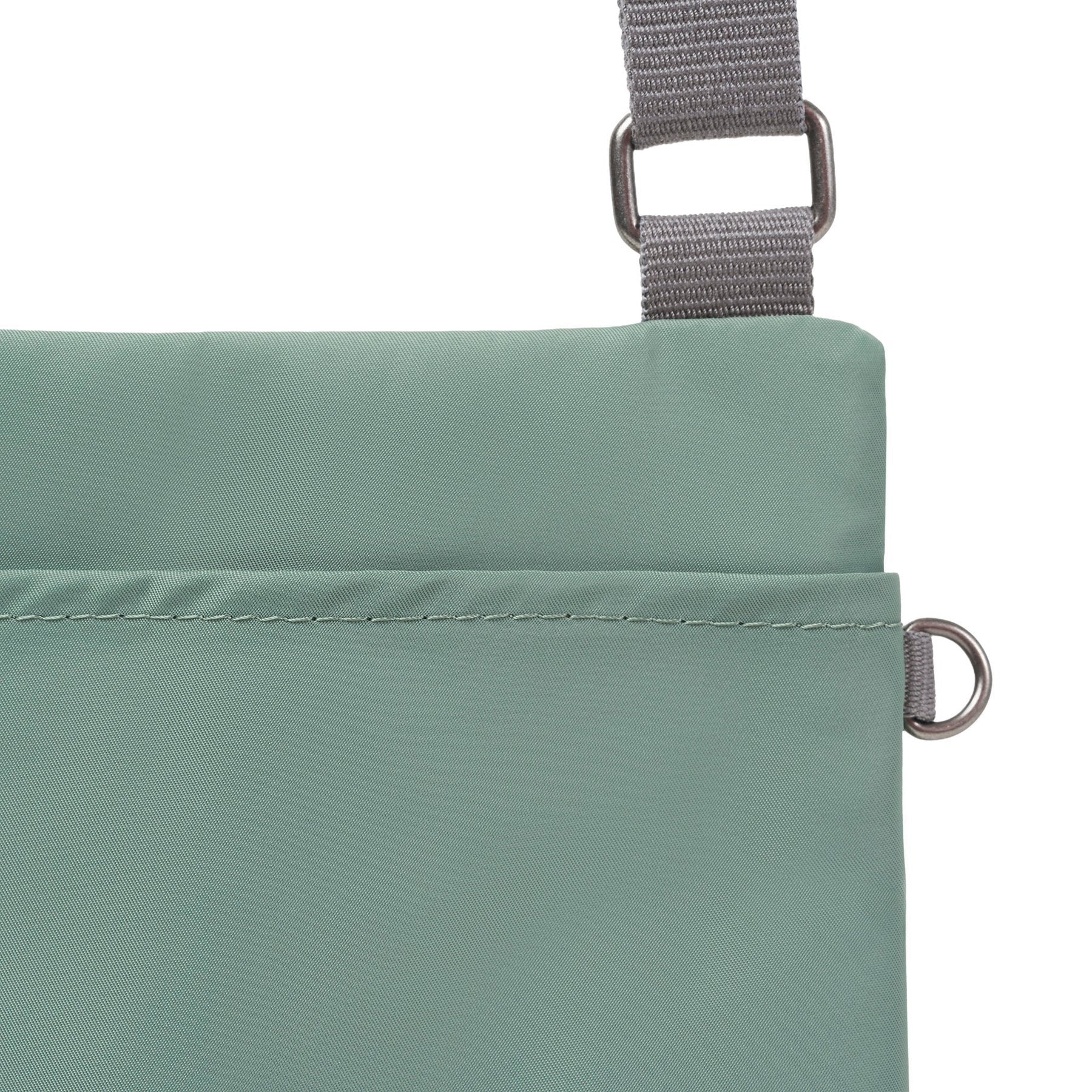 Roka CHELSEA B - MEDIUM Crossbody Bag -Recycled Nylon - Frost