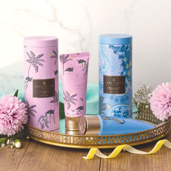 Sara Miller Savannah Hand Cream in Tin (Chelsea Bird)