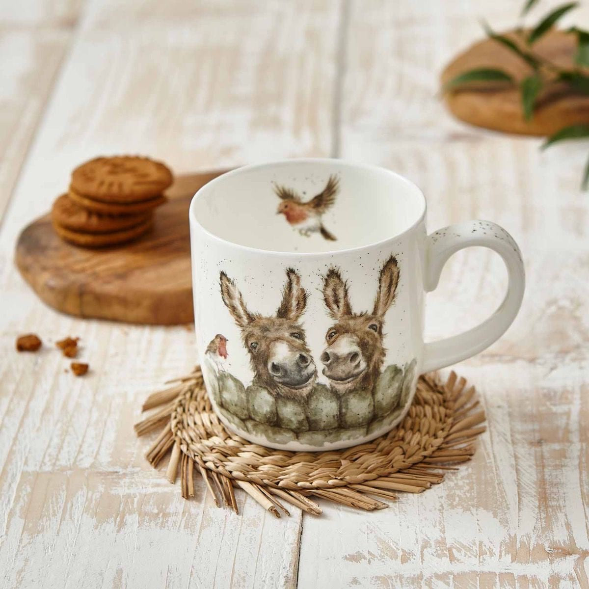 Wrendale 'Hee Haw' Donkey Medium Mug