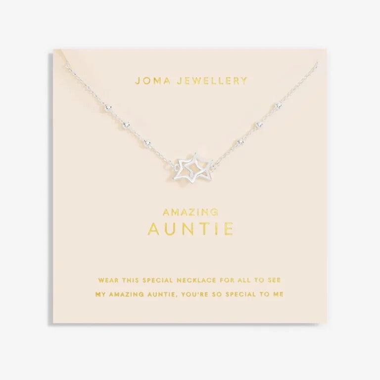 Joma Jewellery - Forever Yours - Amazing Auntie Necklace