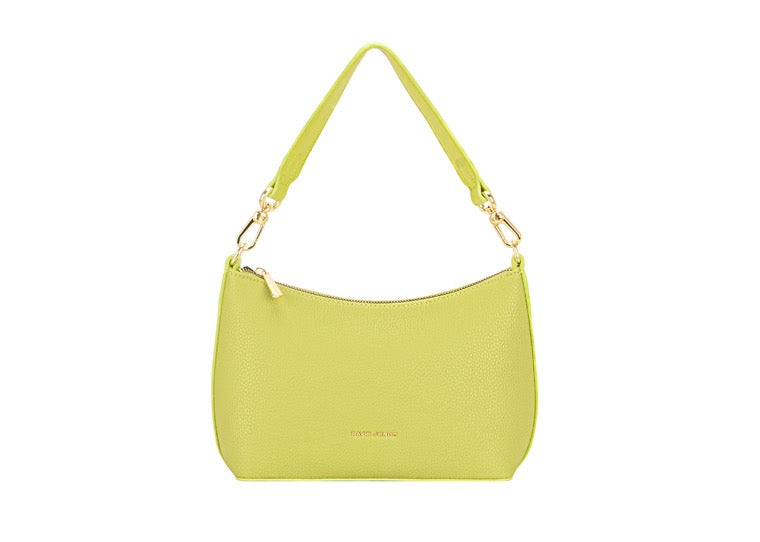 David Jones (CM6934) Small Scoop Multiway Handbag - Lemon Green