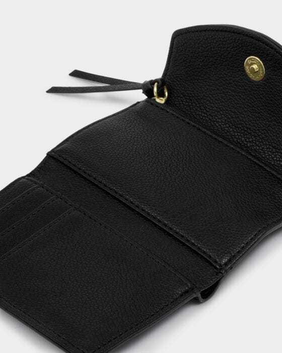 Katie Loxton Alba Compact Medium Purse - Black