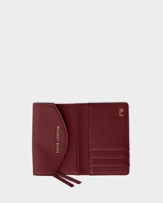 Katie Loxton Alba Compact Medium Purse - Cherry
