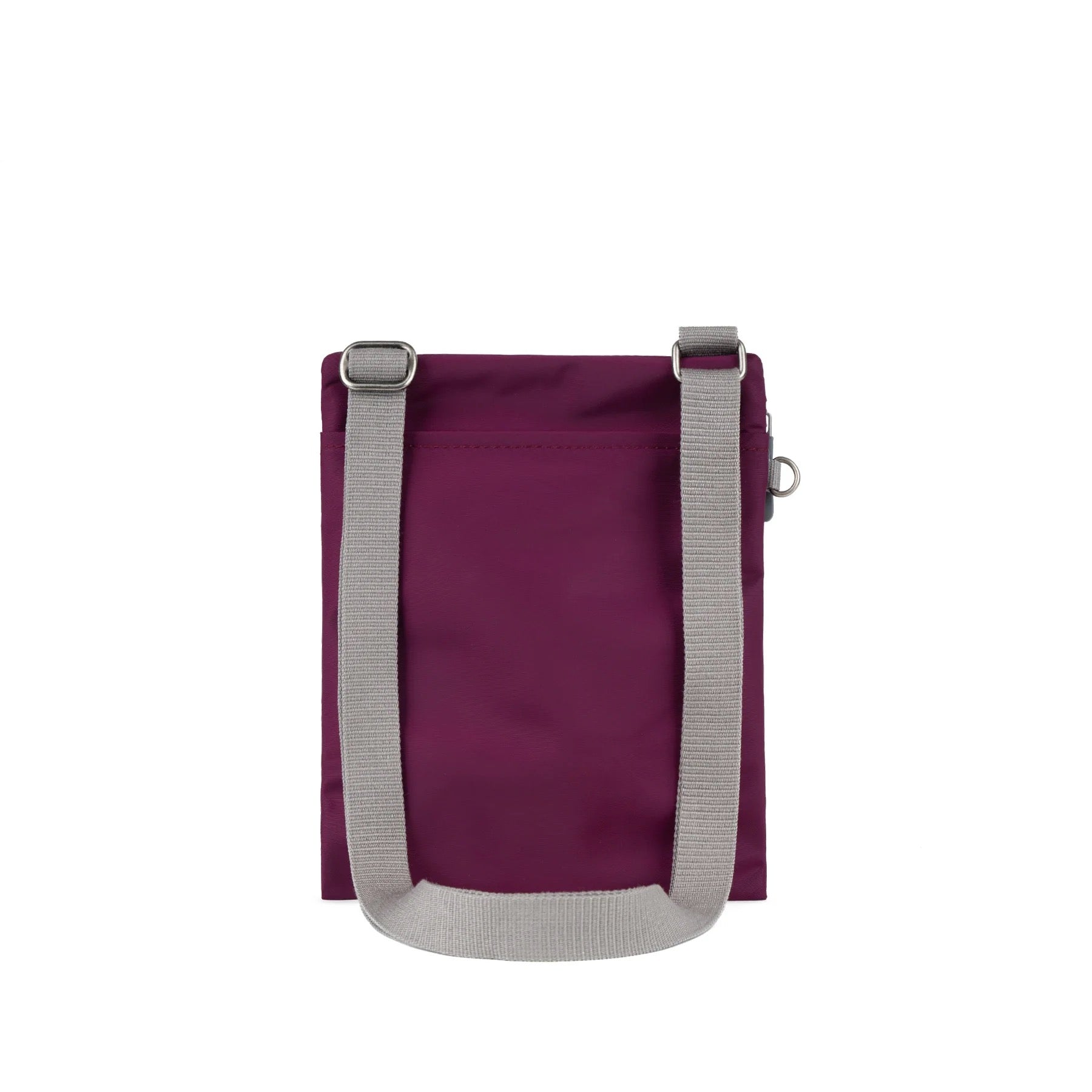 Roka CHELSEA B - MEDIUM Crossbody Bag -Recycled Nylon - Royal Burgundy