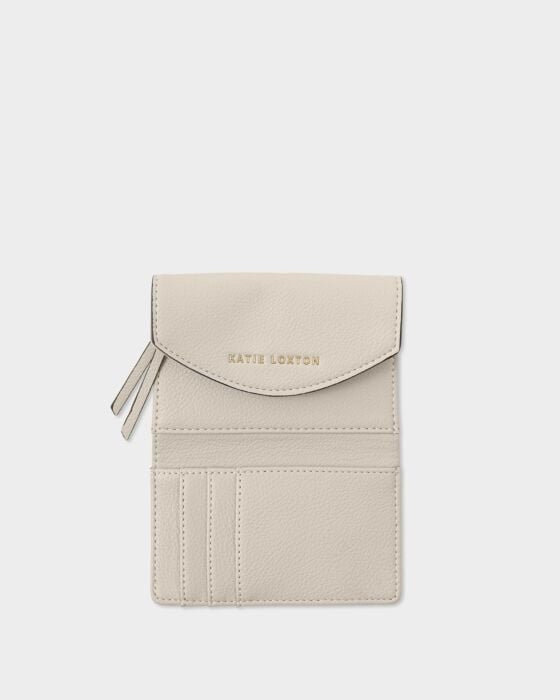 Katie Loxton Alba Compact Medium Purse - Oyster