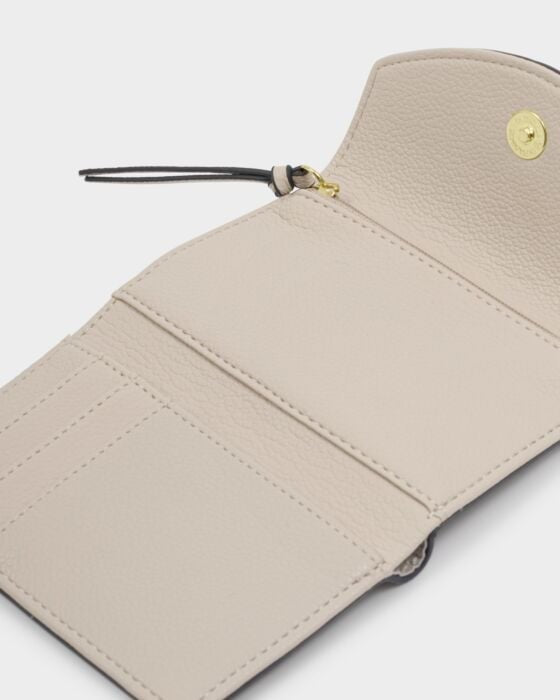 Katie Loxton Alba Compact Medium Purse - Oyster
