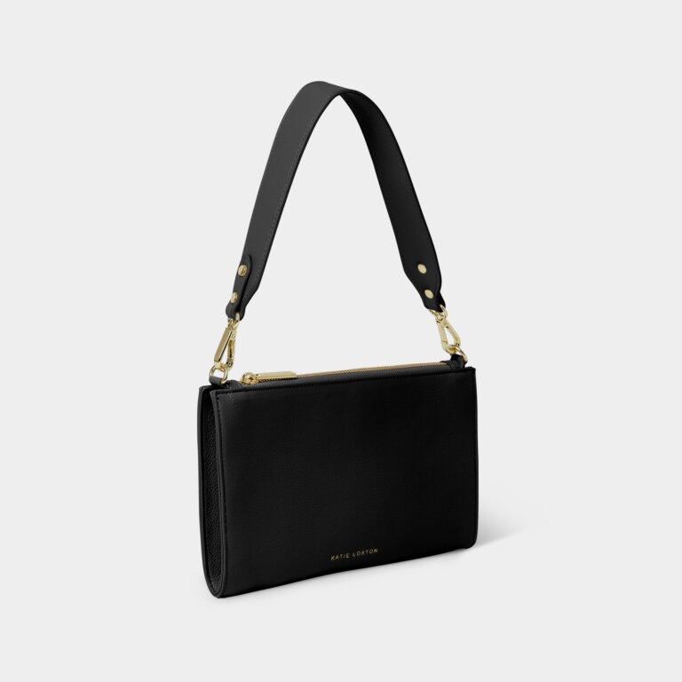 Katie Loxton Reya Small Shoulder Bag - Black