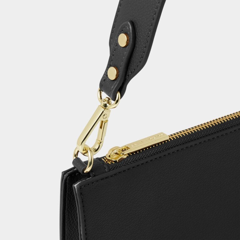 Katie Loxton Reya Small Shoulder Bag - Black