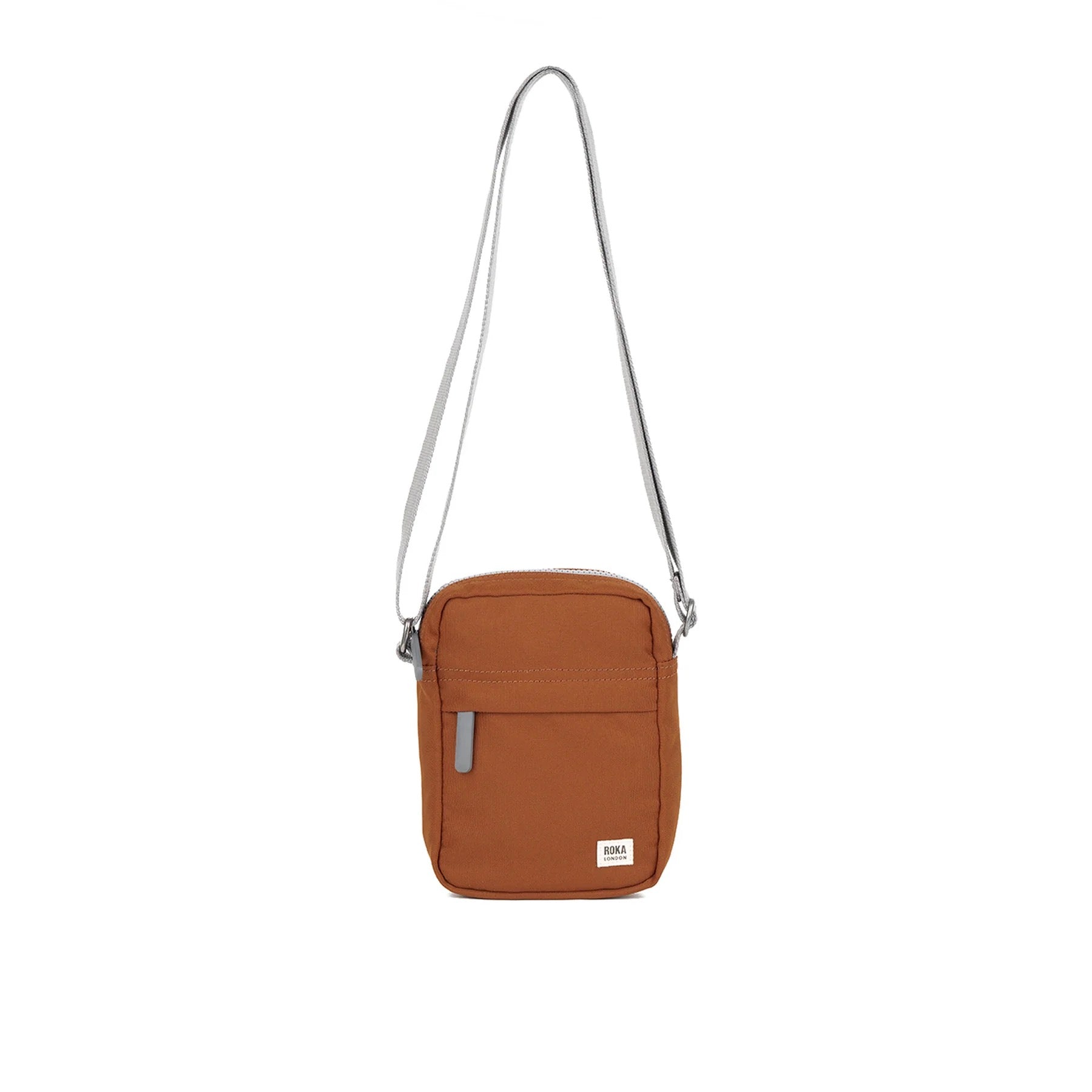 ROKA Bond Crossbody Bag -Sustainable Canvas - Bran