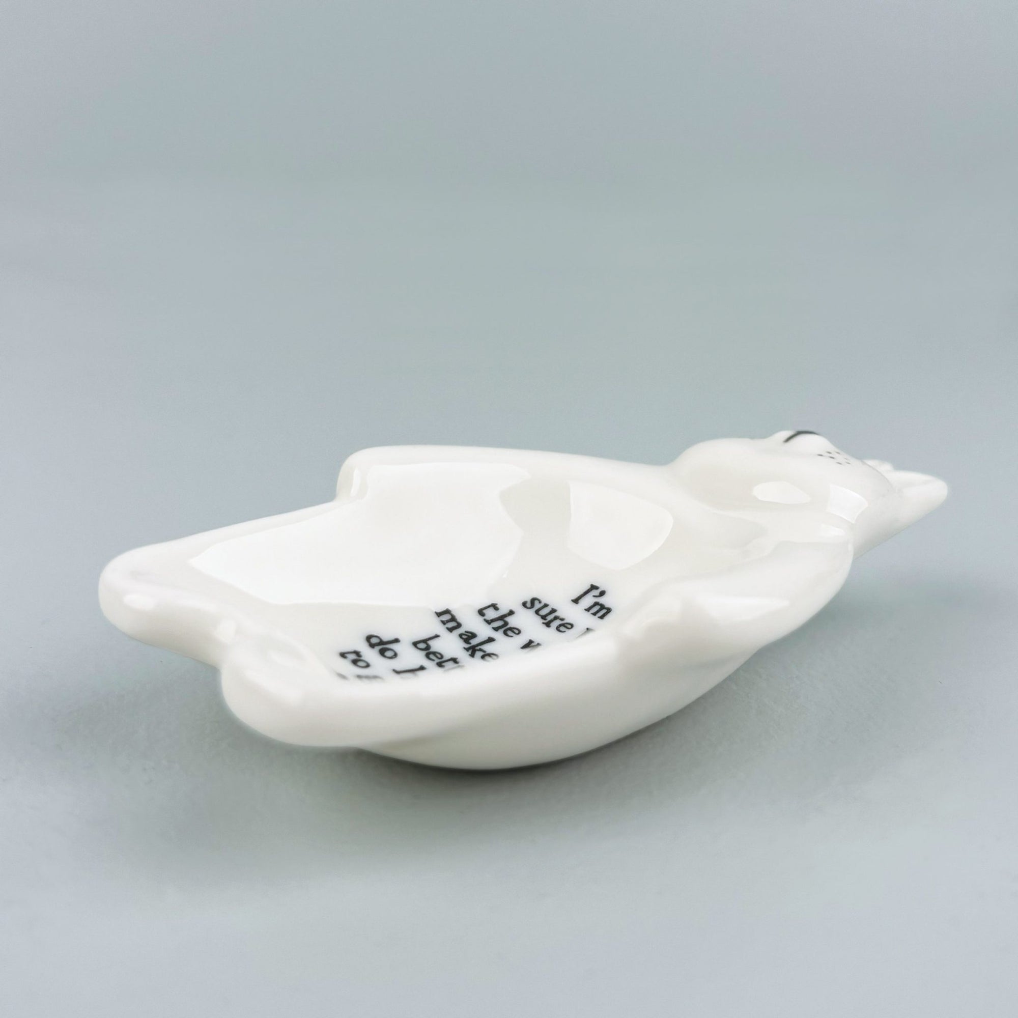 East of India Flat Dish Rabbit - Not Sure I Have the Words