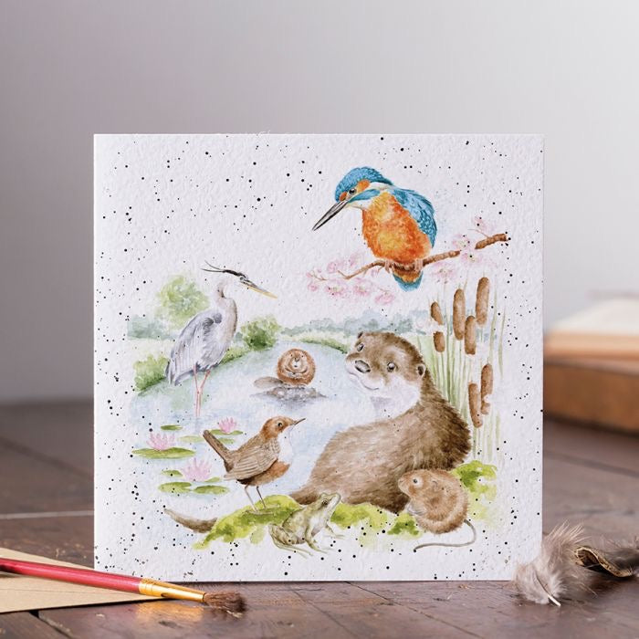 The Riverbank - Blank Card - Wrendale Designs