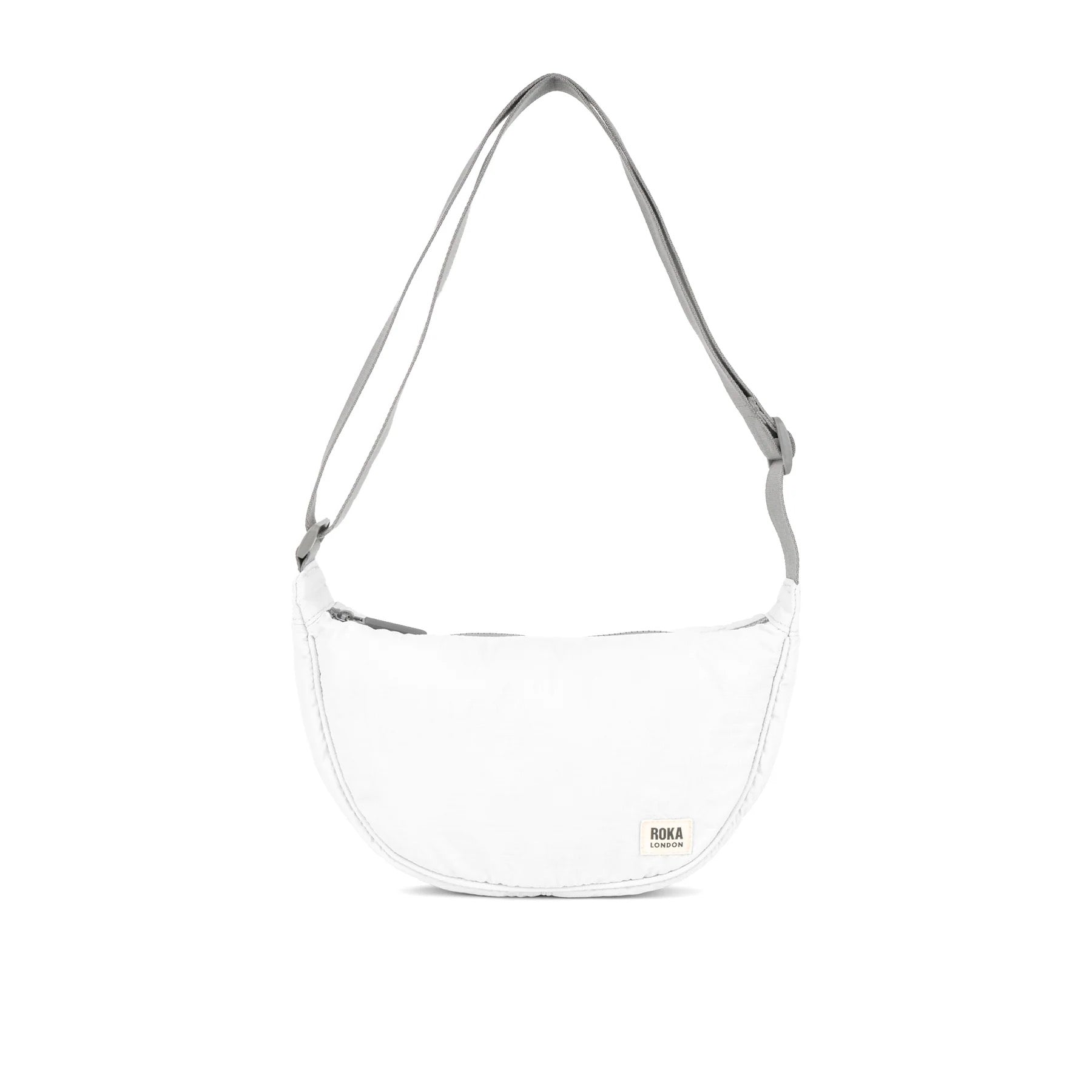 Roka FARRINGDON Crossbody Bag - Taslon - Coconut (White)