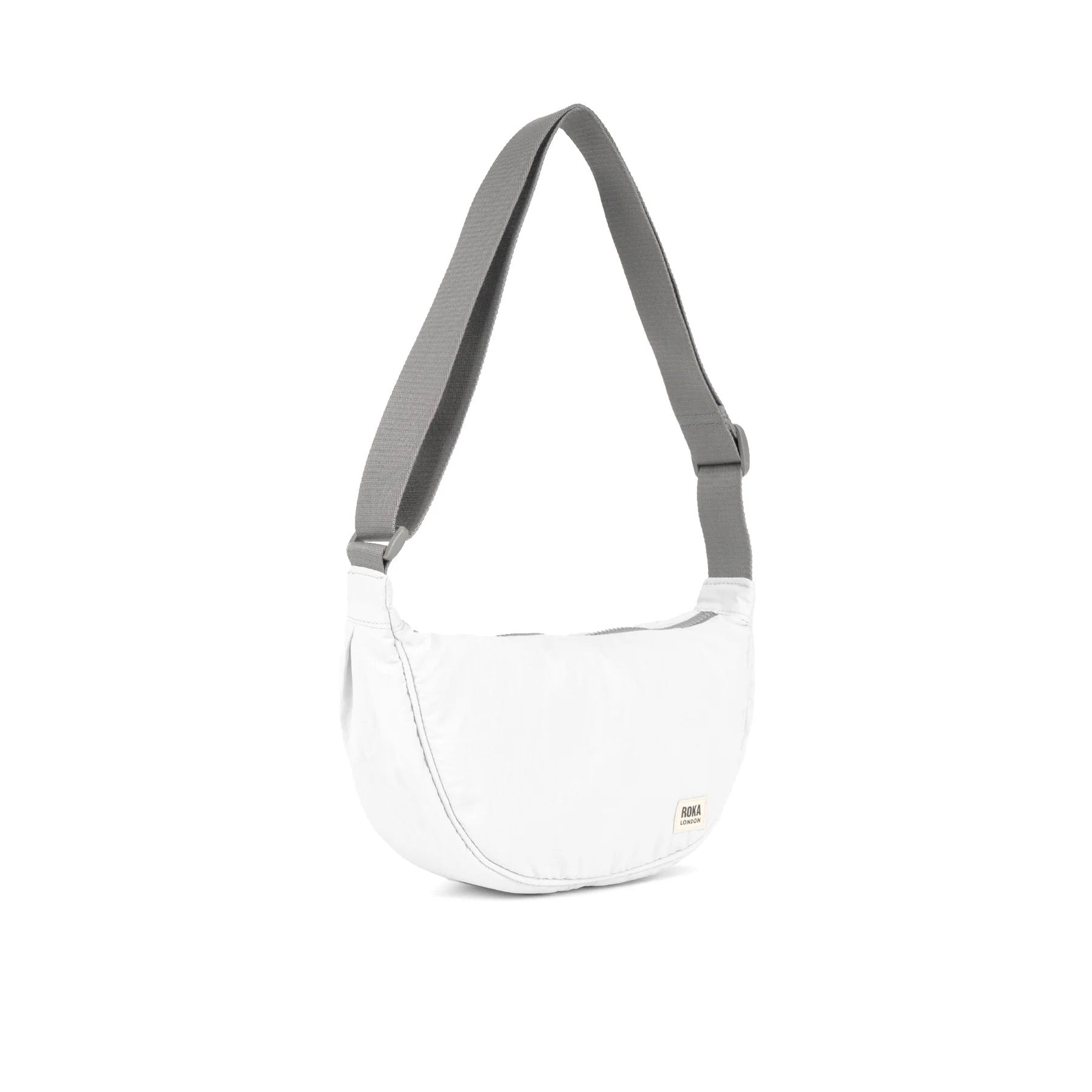 Roka FARRINGDON Crossbody Bag - Taslon - Coconut (White)