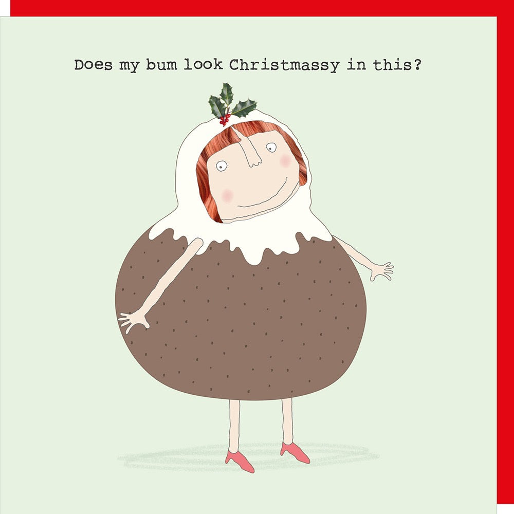 Rosie Made A Thing - Christmassy - Blank Christmas Card