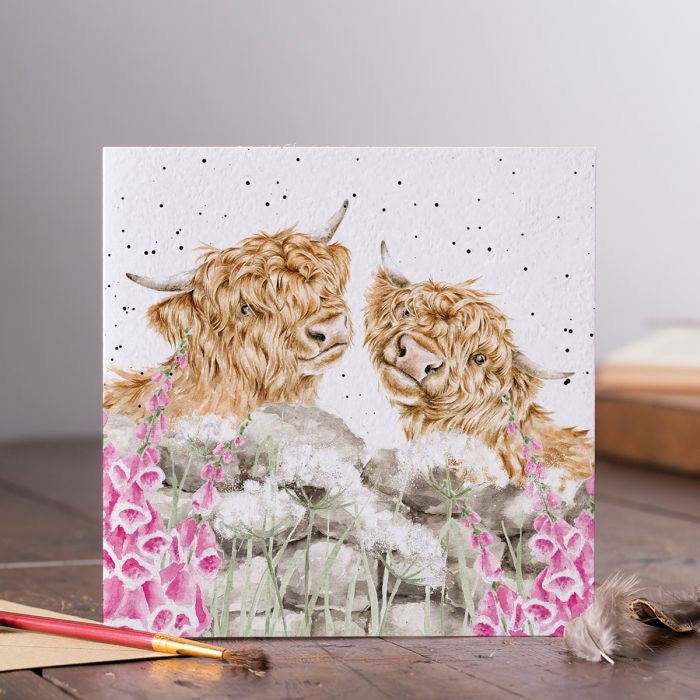 Just for Moo - Blank Card - Wrendale Designs