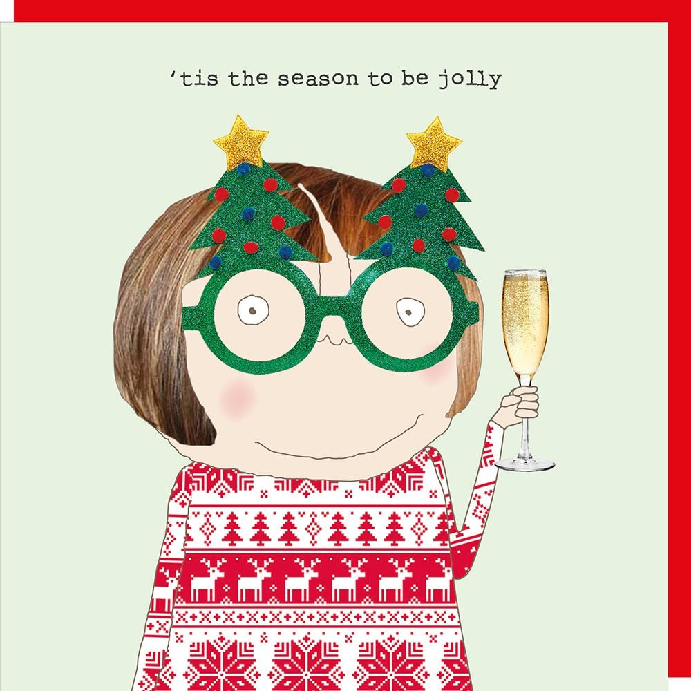 Rosie Made A Thing - Season - Blank Christmas Card