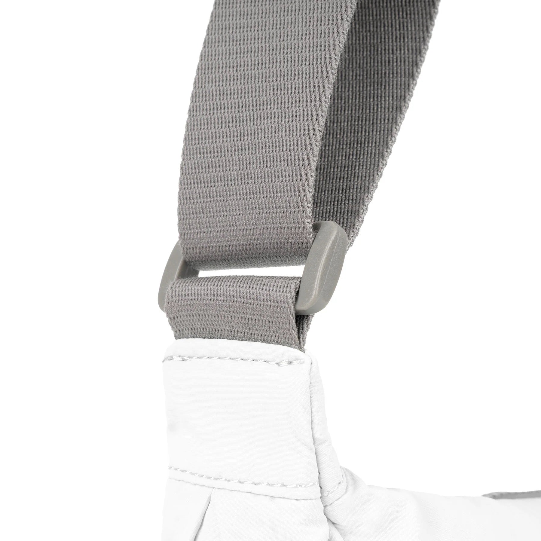 Roka FARRINGDON Crossbody Bag - Taslon - Coconut (White)
