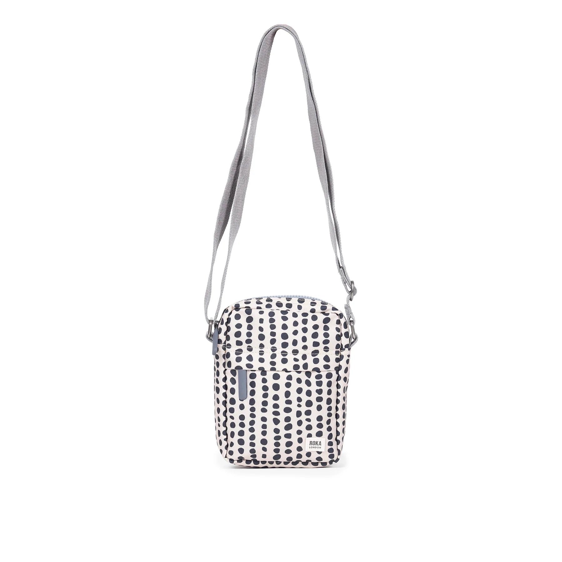 ROKA Bond Crossbody Bag -Sustainable Canvas - Linear Dot (limited edition)