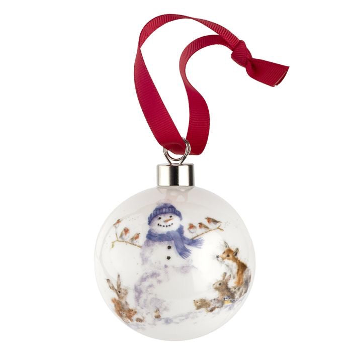 Wrendale 'Gathered all Around' Christmas Bauble - Gift Boxed
