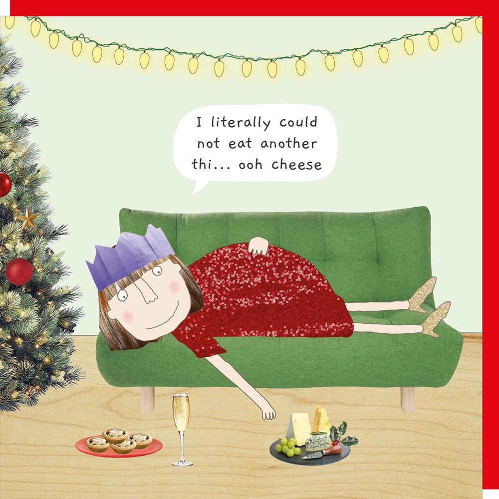 Rosie Made A Thing - Ooh Cheese - Blank Christmas Card