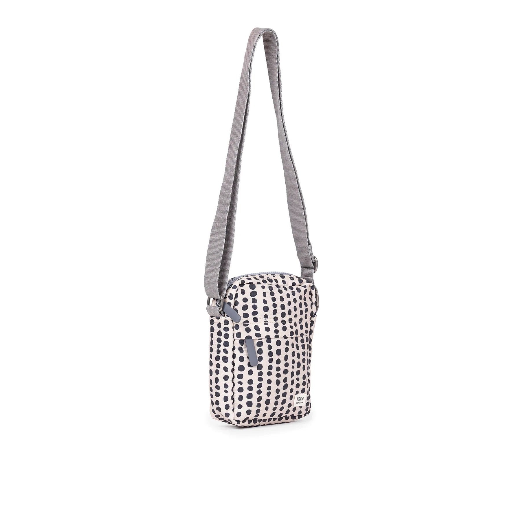 ROKA Bond Crossbody Bag -Sustainable Canvas - Linear Dot (limited edition)