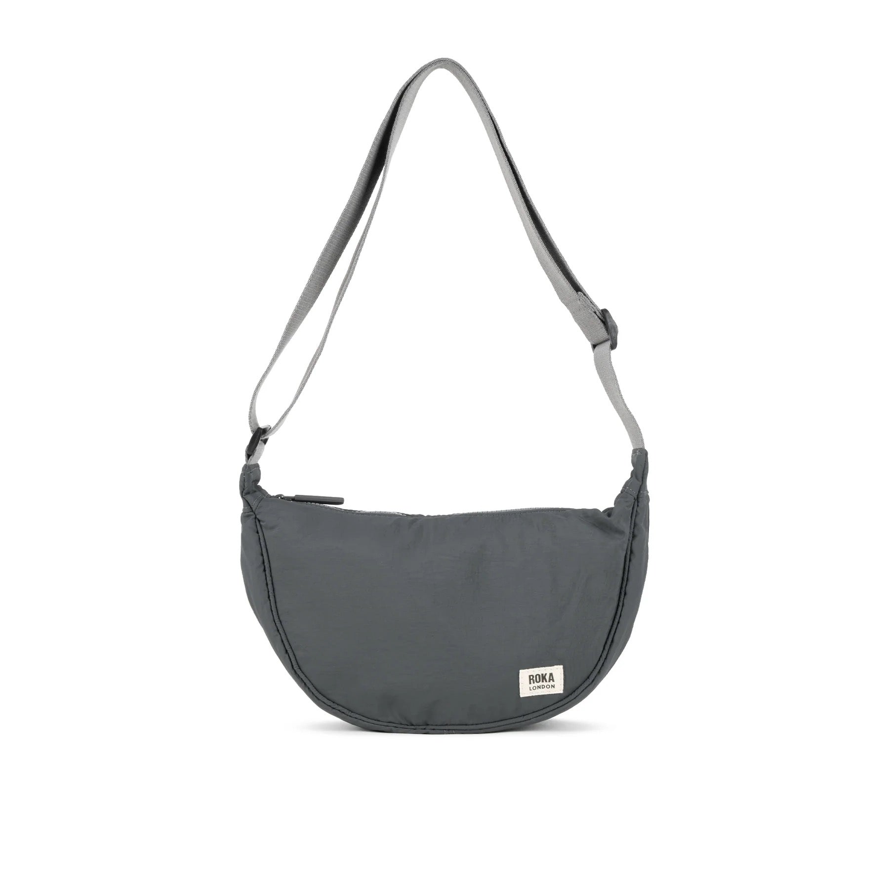 Roka FARRINGDON Crossbody Bag - Taslon - Charcoal Grey