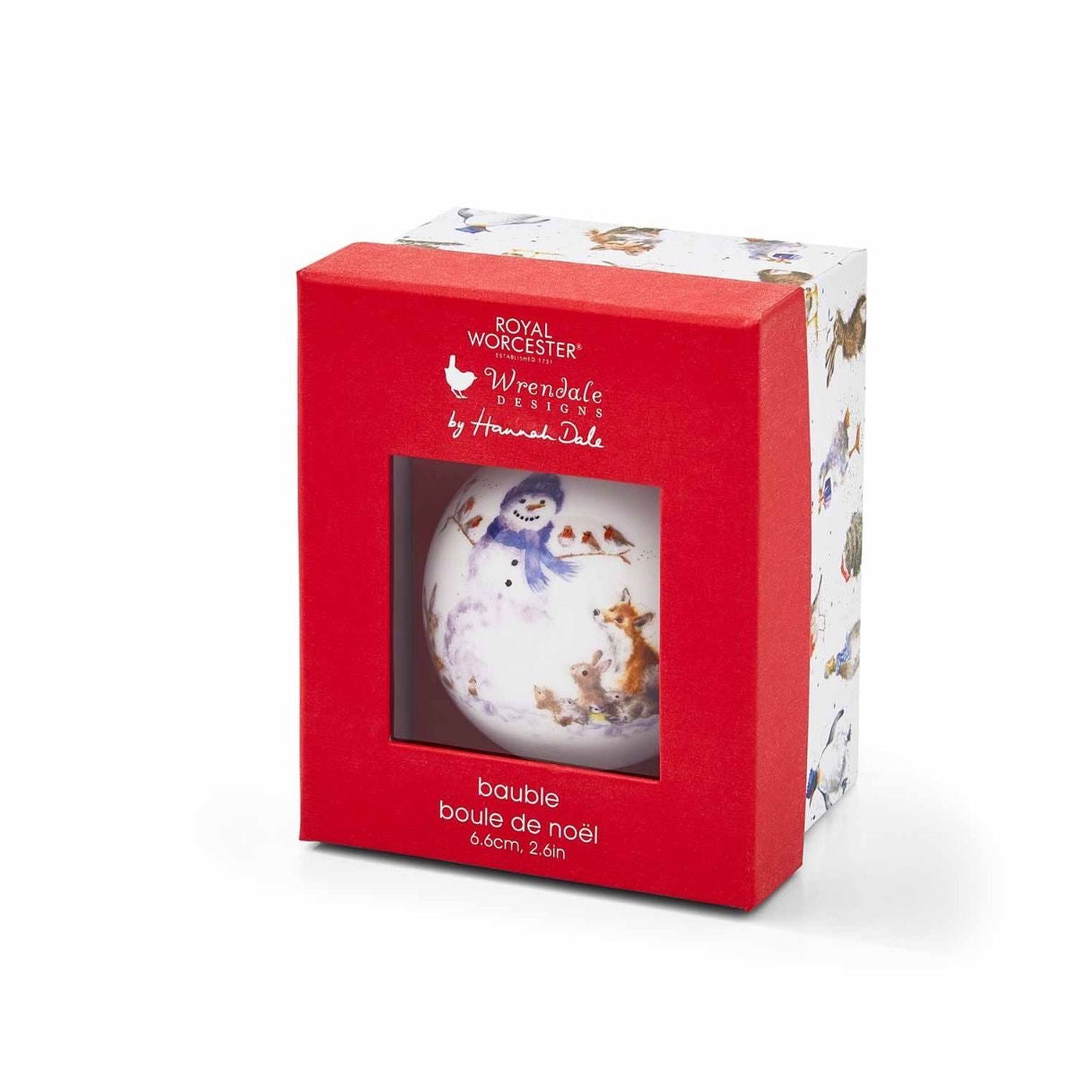 Wrendale 'Gathered all Around' Christmas Bauble - Gift Boxed