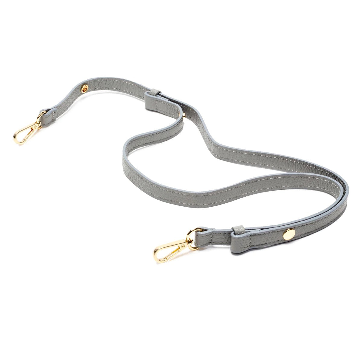 Elie Beaumont Fold Crossbody Bag - Light Grey