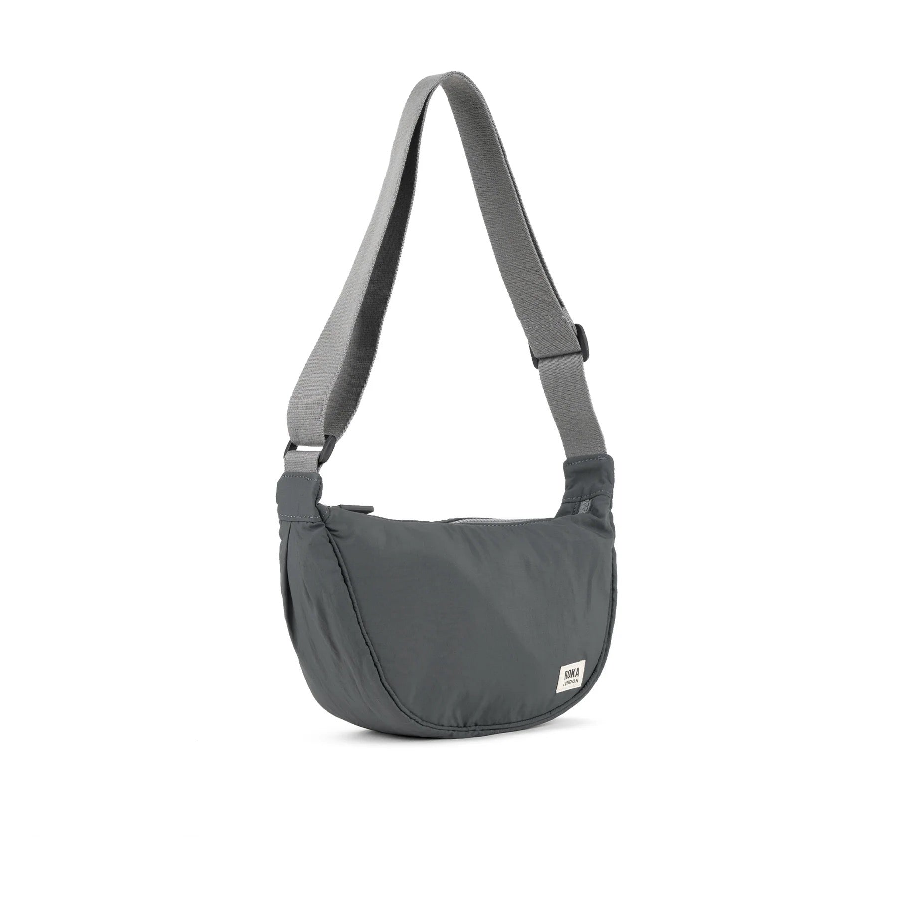 Roka FARRINGDON Crossbody Bag - Taslon - Charcoal Grey