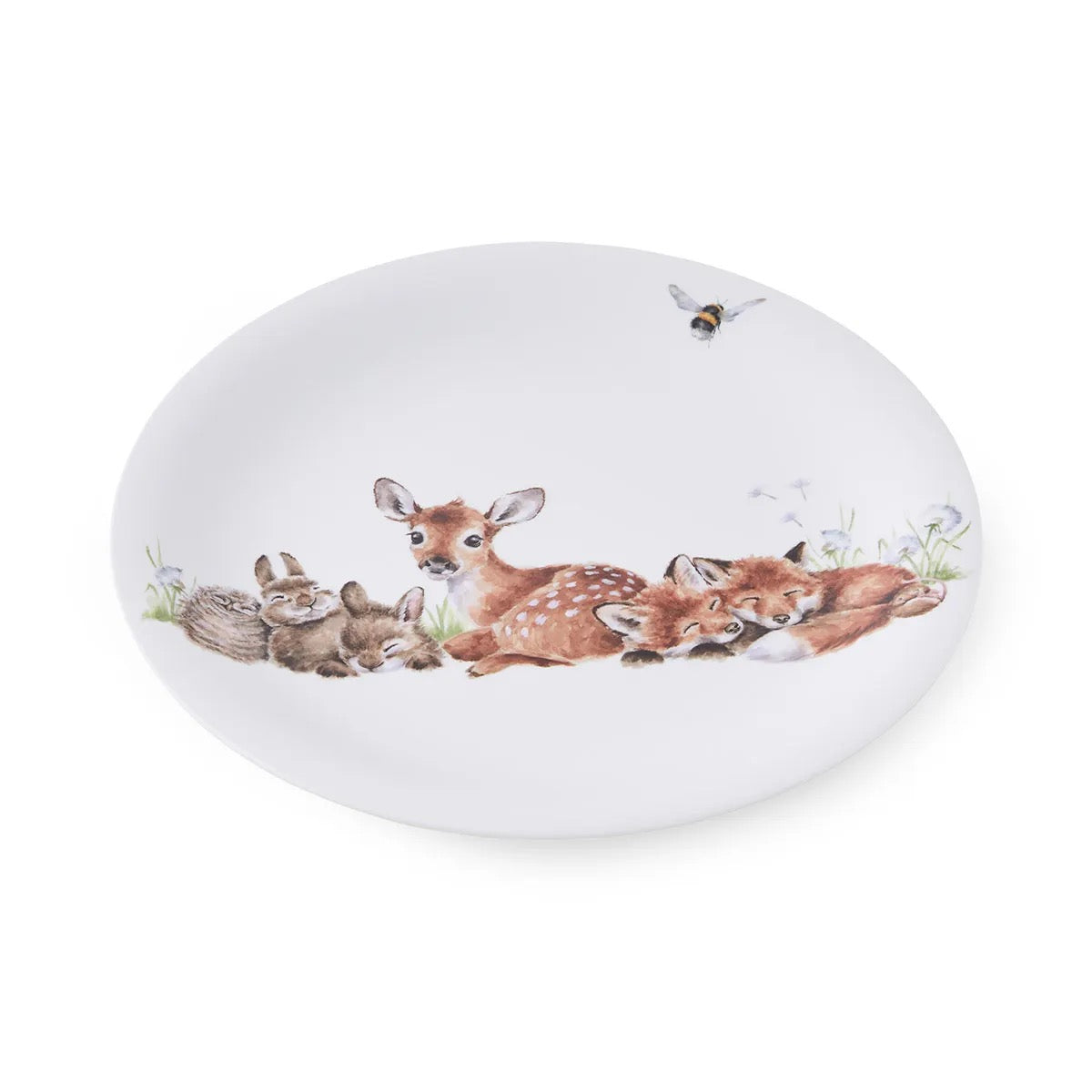 Wrendale - The Little Wren 2 Piece Melamine Plate & Bowl Set
