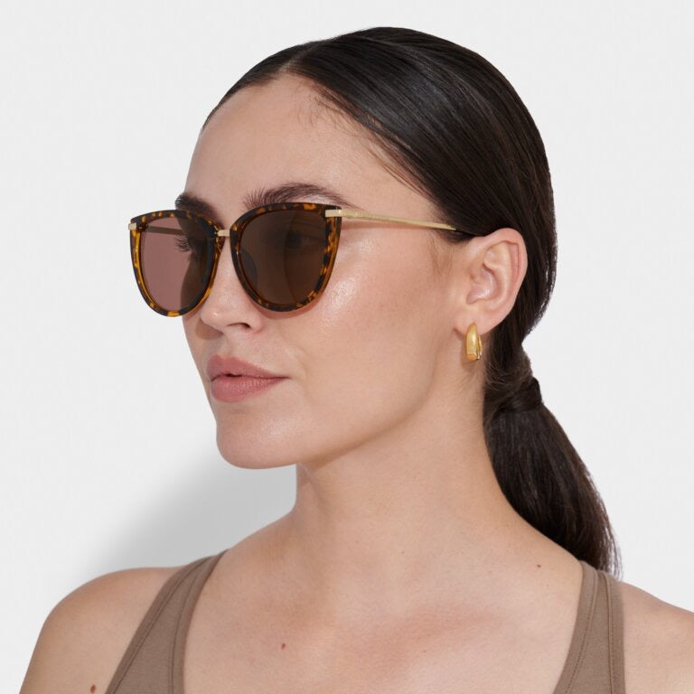 Katie Loxton Sardinia Sunglasses - Tortoiseshell