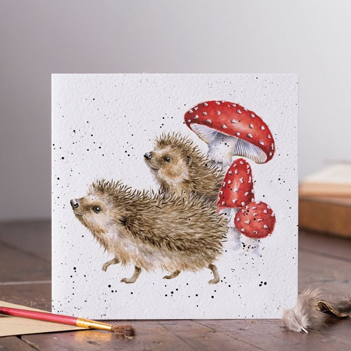 A Prickly Adventure - Blank Card - Wrendale Designs