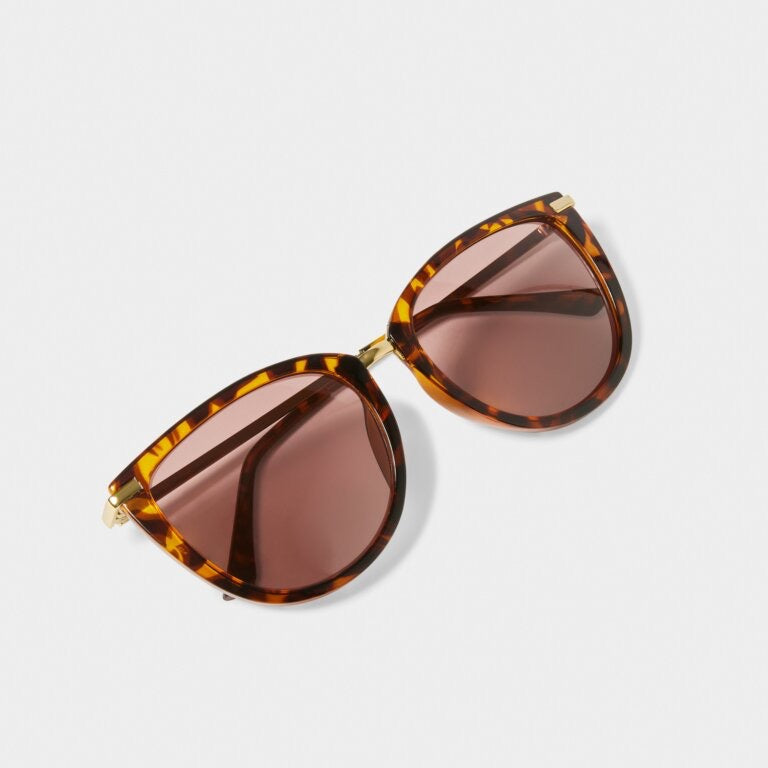 Katie Loxton Sardinia Sunglasses - Tortoiseshell