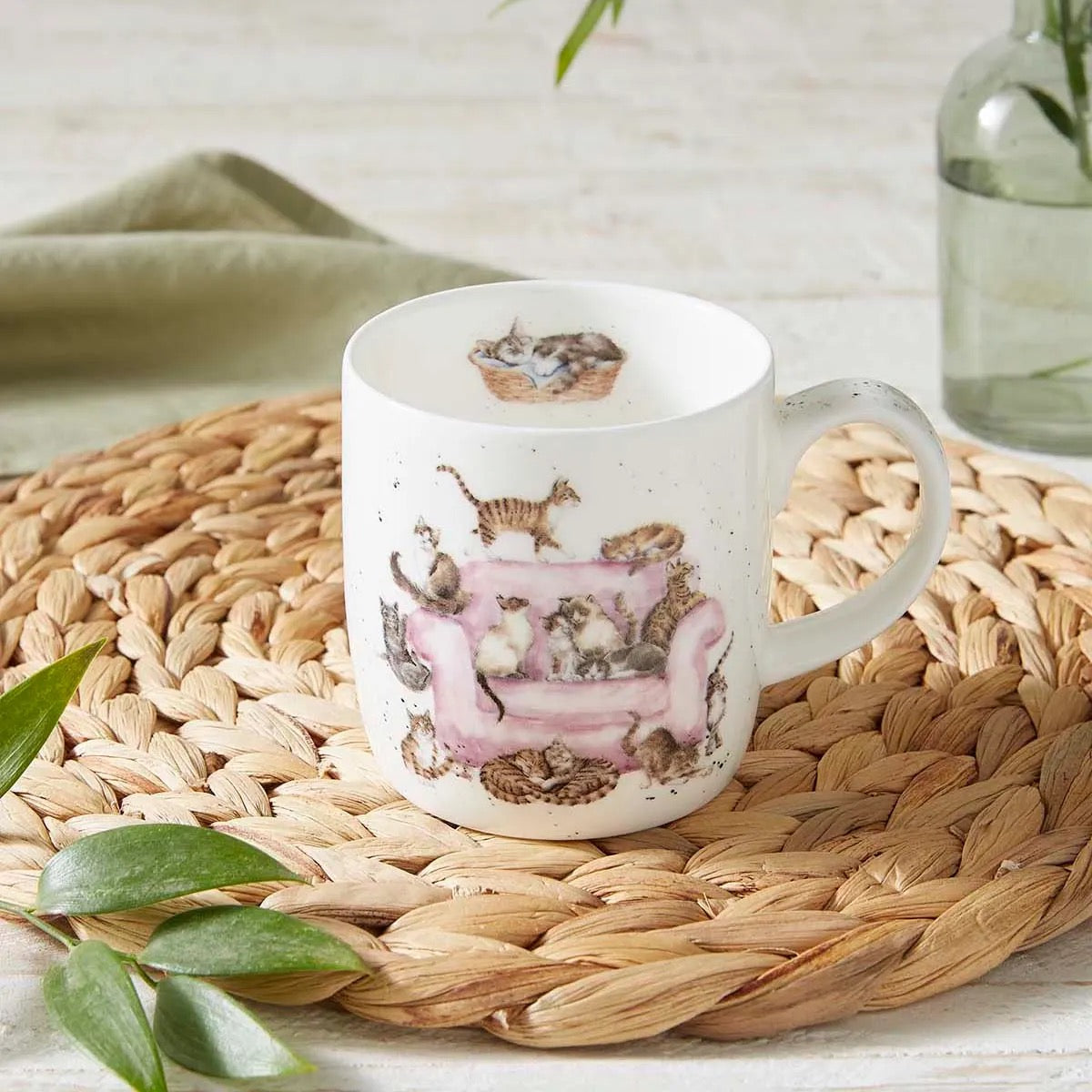 Wrendale 'Cattitude' Cat Medium Mug