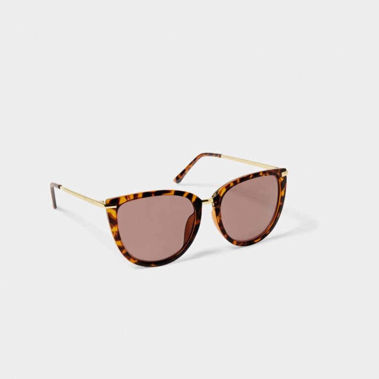 Katie Loxton Sardinia Sunglasses - Tortoiseshell