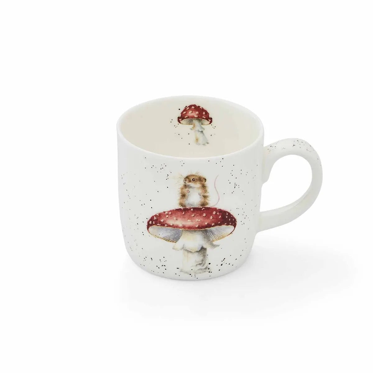 Wrendale 'He's a Fun-Gi' Mouse & Toadstool Medium Mug