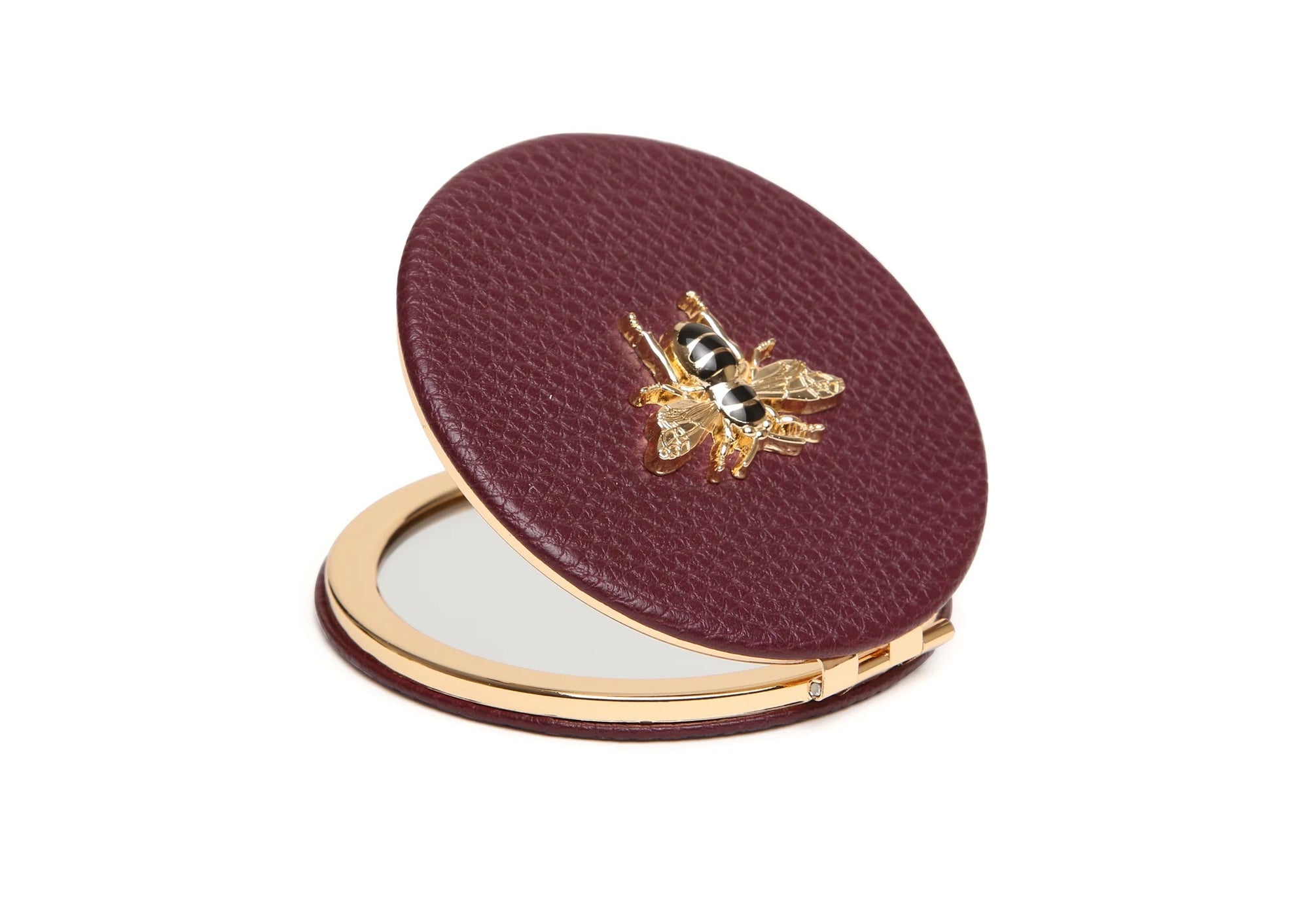Alice Wheeler Berry Round Compact Mirror