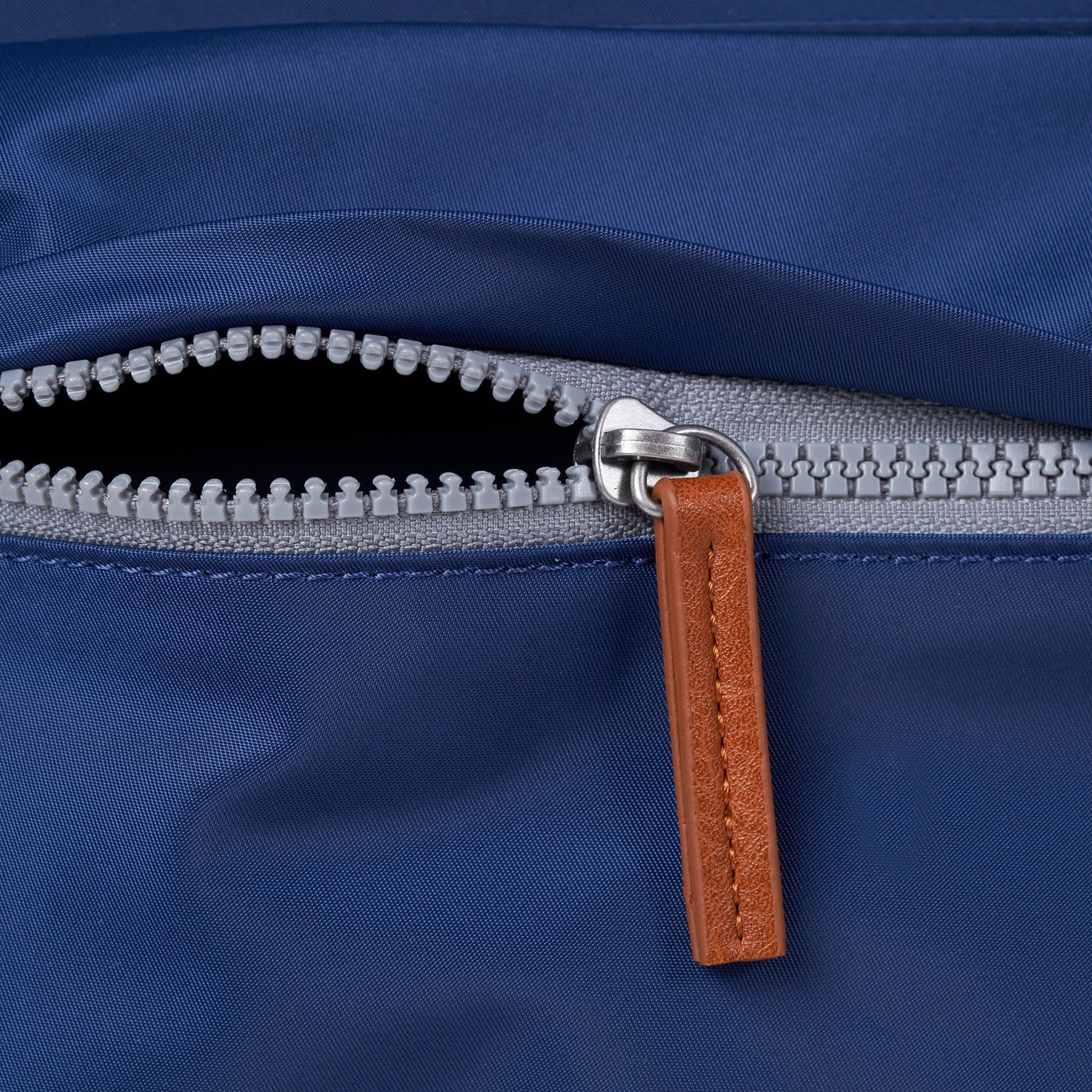 Roka Kennington B Medium Crossbody Bag -Sustainable Nylon - Crisp Blue