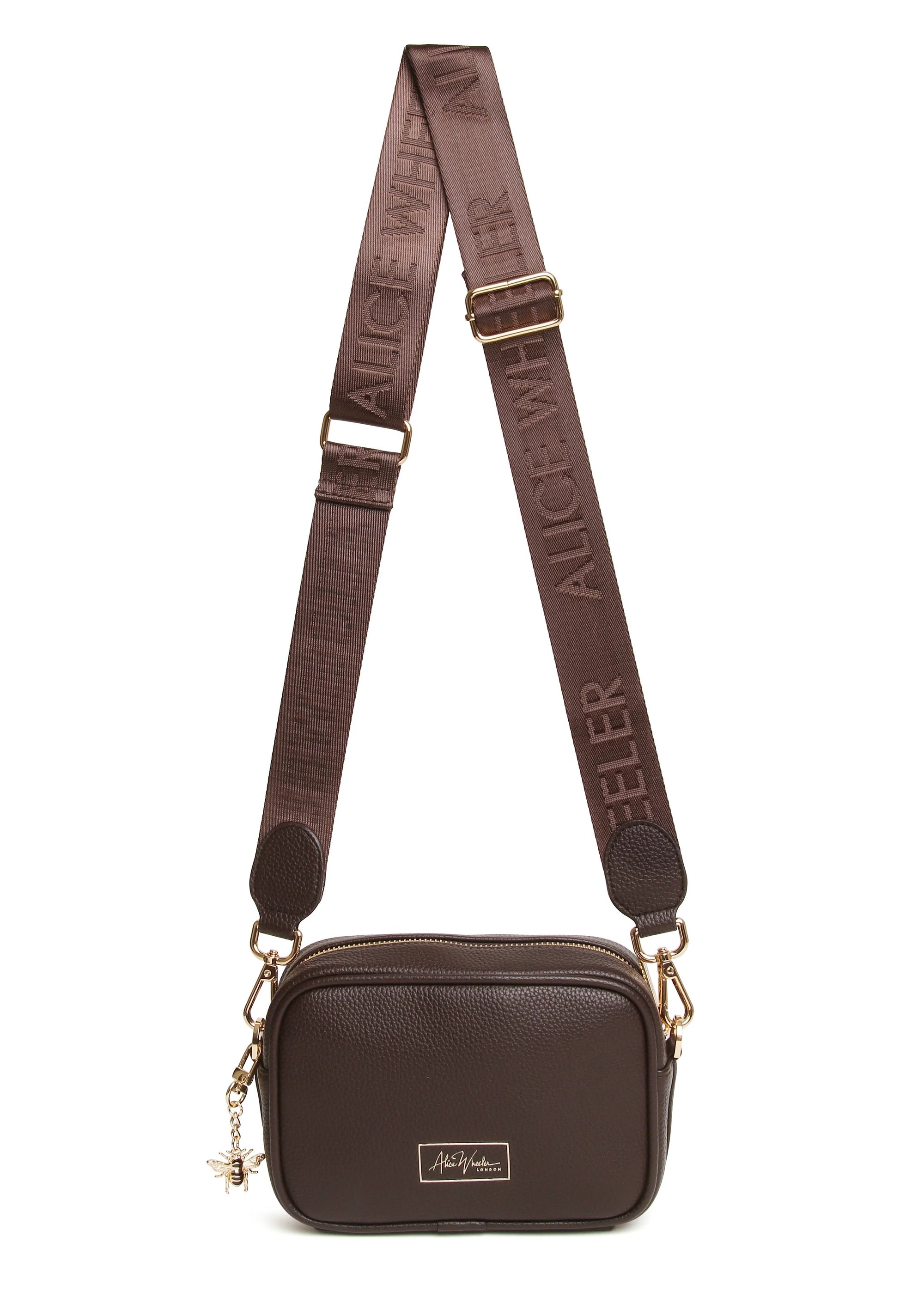 Alice Wheeler Chocolate MINI Soho Crossbody Bag