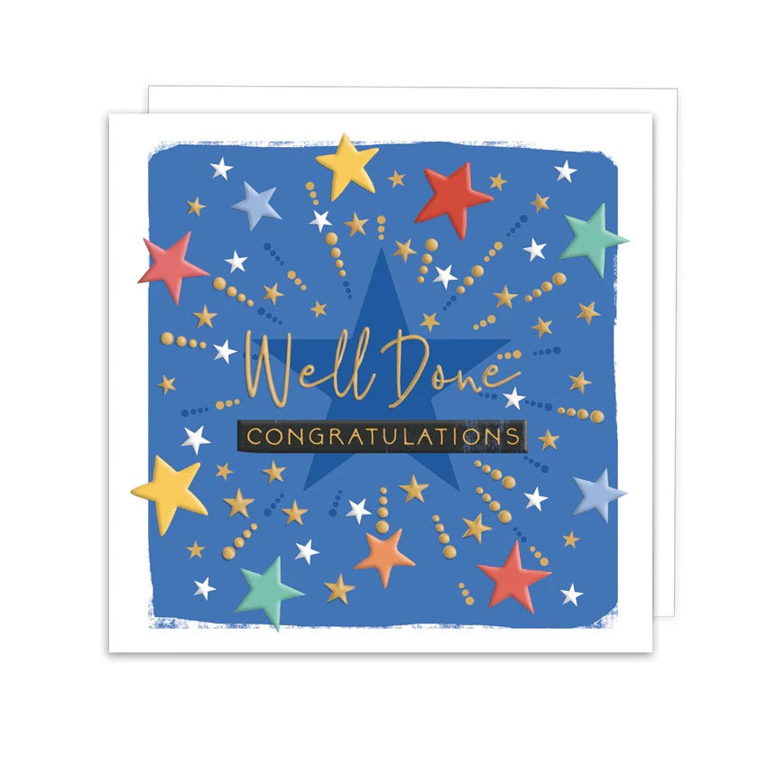 Rosanna Rossi Well Done Congratulations Stars SMALL Card